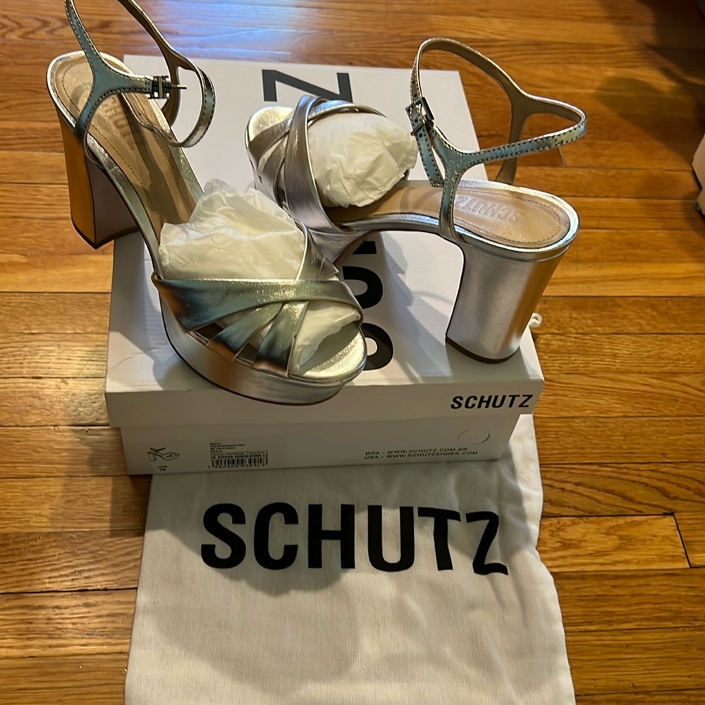 Schutz keefa Metalic Sandle 7